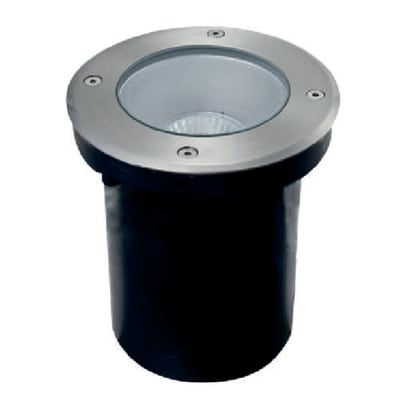 FOCO PISO P/GU10 NEGRO VL