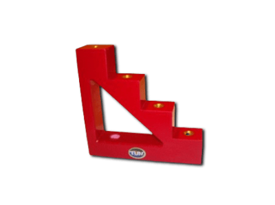 SOPORTE ESCALERA 4 POLOS P/BARRA 5X30 MM PE