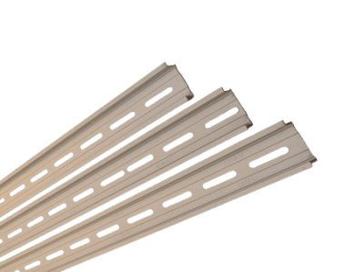 RIEL DIN ALUMINIO PERFORADO35X7.5X1.5 TIRA 1 MT PE