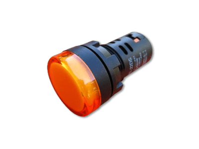 LUZ PILOTO AMARILLO 220VAC/DC 22MM TN
