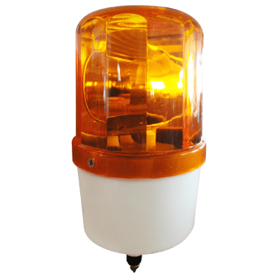 BALIZA GIRATORIA AMARILLO 220V BEKAM