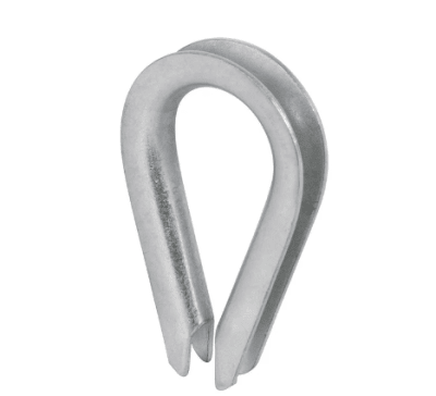 GUARDACABO ACERO GALVANIZADO 1/2