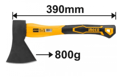 HACHA INGCO MANGO FV 39CM 800GR