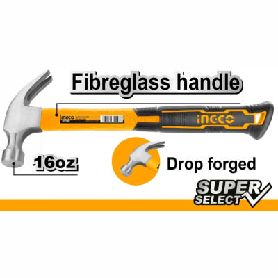 MARTILLO INGCO MANGO FV 450GR/160Z