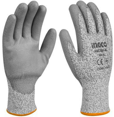 GUANTES INGCO ANTICORTE INDUSTRIAL TALLA XL