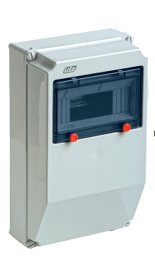 CAJA PVC IDE P/COMBINADO 9MODU. MENEK