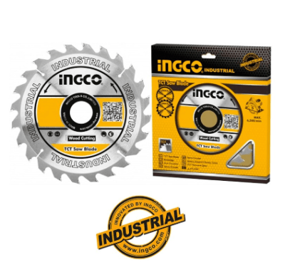 DISCO SIERRA INGCO CIRCULAR INDUSTRIAL MADERA 24T 140MM 51/2in1