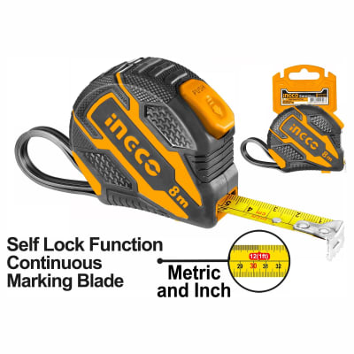 HUINCHA METRICA INGCO 25MM 8MTS