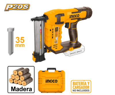 CLAVADORA INGCO INALÁMBRICA INDUSTRIAL F15-35 20V1