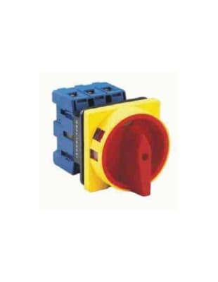 SECCIONADOR TN 0-1 20 AMP. 4 P MONTAJE A PANEL C/PORTA CAN