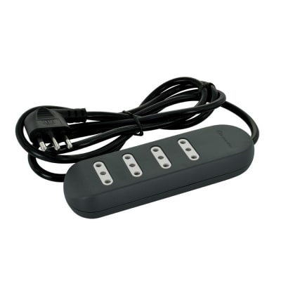 ALARGADOR LX  4 TOMAS NEGRO 3MTS