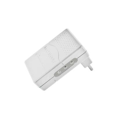 ADAPTADOR TRIPLE 	BLANCO PLANO
