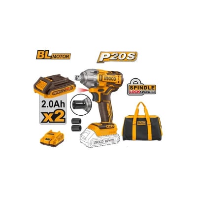 PISTOLA DE IMPACTO INGCO 1/2