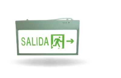 PALETA SALIDA EMERGENCIA BEKAM 8 LED 3W 3HRS1