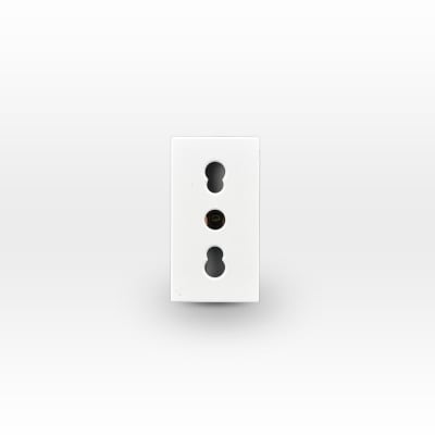 MODULO LEXO  ENCHUFE 2P+T 10/16A 250V BLANCO