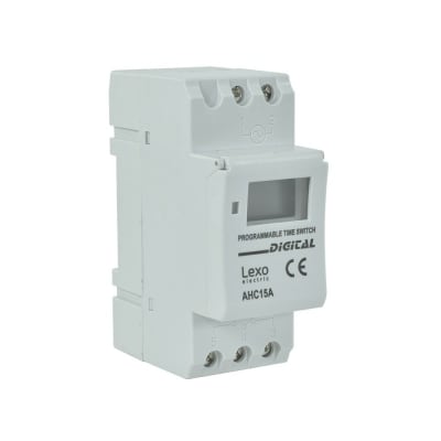 TIMER DIGITAL C/RESRVA DE MARCHA 0-24HRS 15A 220V LX1