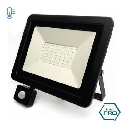 PROYECTOR 100W C/SENSOR 6000K POLUX FARETTO1