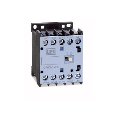 CONTACTOR WEG 3P 7A 220VAC 2NA+2NC MINI1