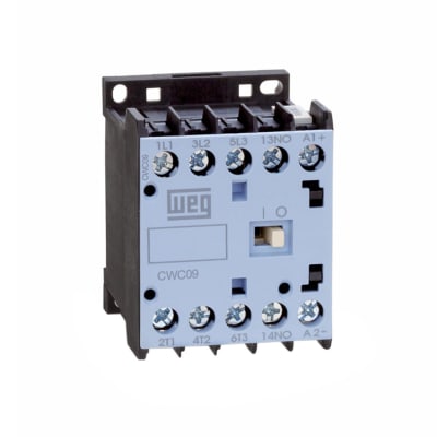 CONTACTOR WEG 3P 7A 220VAC1NA+1NC CWC MINI1