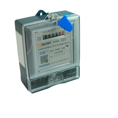 MEDIDOR MONOFÁSICO ELECTRÓNICO BEKAM 10(50)A1