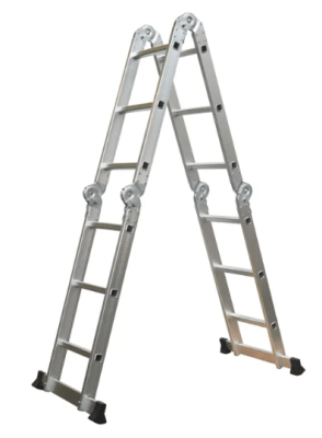 ESCALERA INGCO MULTIPROPOSITO ALUMI. 150KG 12PELDAÑOS