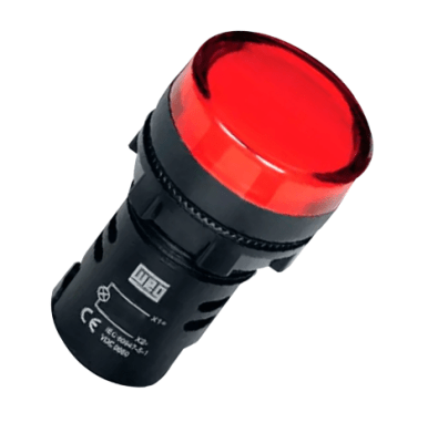 LUZ PILOTO WEG ROJO 220VAC 22MM