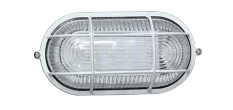 FOCO TORTUGA PVC OVAL 28X16X12 E27 IP44 BEKAM