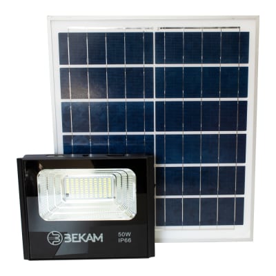 PROYECTOR SOLAR 50W BEKAM