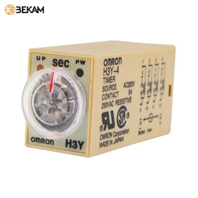 RELE BEKAM MULTIRANGO VARIABLE 1SEG -10MIN AH3 -NA220V 11PINES