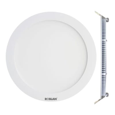 FOCO PANEL  12W EMB REDONDO 4000K ROBLAN
