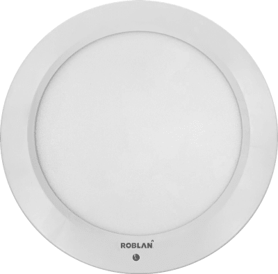 FOCO PANEL 18W S/P C/ SENSOR 6500K ROBLAN