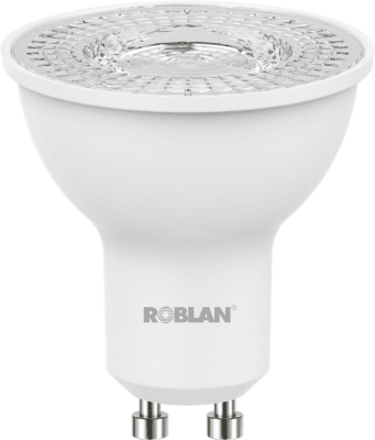 AMPOLLETA NEUTRA GU10 4.5 ROBLAN