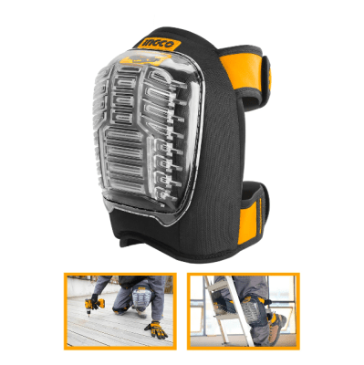 SET INGCO PAR RODILLERAS 215X180MM