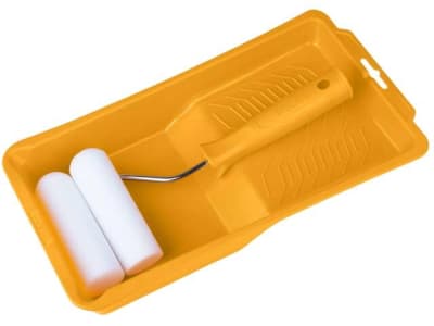 SET INGCO RODILLO POLIESTER 4in+BANDEJA 305X150X50MM+REPUESTO