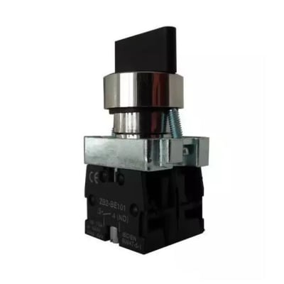 SELECTOR 2 POS. FIJA 22MM M/CORTA 1NA BEKAM