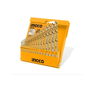 SET INGCO BROCAS PARA METAL 19 PIEZAS 1-10MM