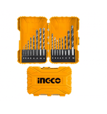 BROCA INGCO BROCAS 16PZ METAL/CONCRT/MADERA