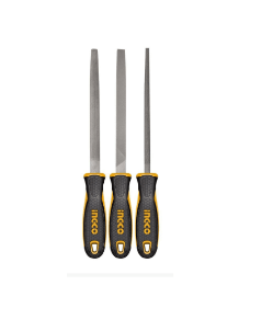 SET INGCO LIMAS P/METAL 3PZS 200MM/8