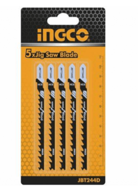 SET INGCO HOJAS DE SIERRA CALADORA MADERA 5 PZA
