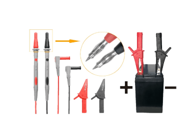 SET INGCO LINEAS Y PINZAS P/MULTIMETRO