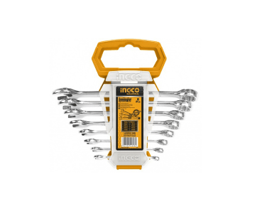SET INGCO LLAVES PUNTA/CORONA 8PZ 6-19MM