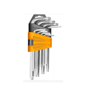SET INGCO LLAVES TORX 9 PIEZAS T10-T50