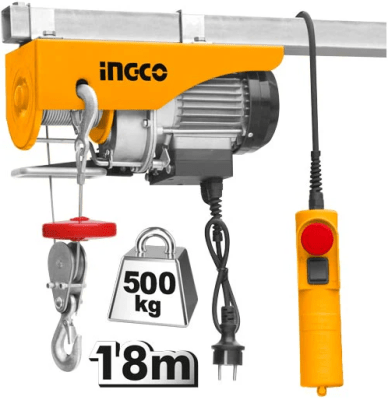 TECLE ELECTRICO INGCO 900W 500KG