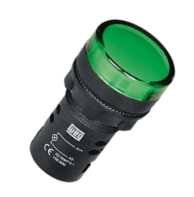 LUZ PILOTO WEG VERDE 220VAC 22MM1