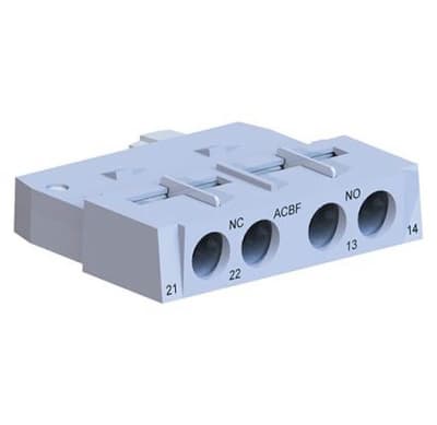 CONTACTO AUXILIAR WEG GUARDAMOTOR MPW18-MPW40 1NC+1NA FRONTAL1
