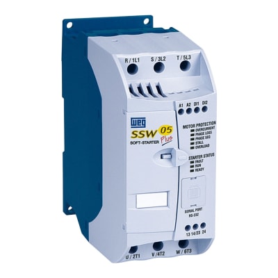 PARTIDOR SUAVE WEG 15HP 11KW P/CUADRATICO SSW050023T2246SPZ1