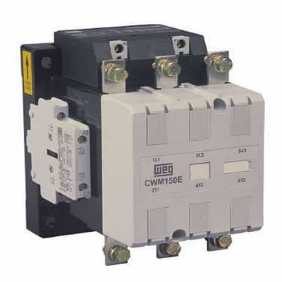 CONTACTOR WEG 3P 150A E 220VAC 2NA+2NC CWM1