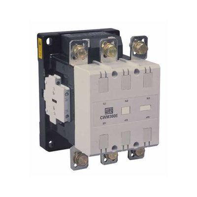 CONTACTOR WEG 3P 300A E 220VAC 2NA+2NC CWM