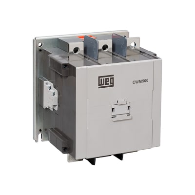 CONTACTOR WEG 3P 500A E 220VAC 2NA+2NC CWM