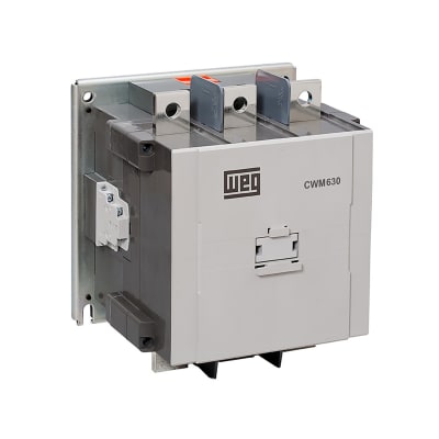 CONTACTOR WEG 3P 630A E 220VAC 2NA+2NC CWM